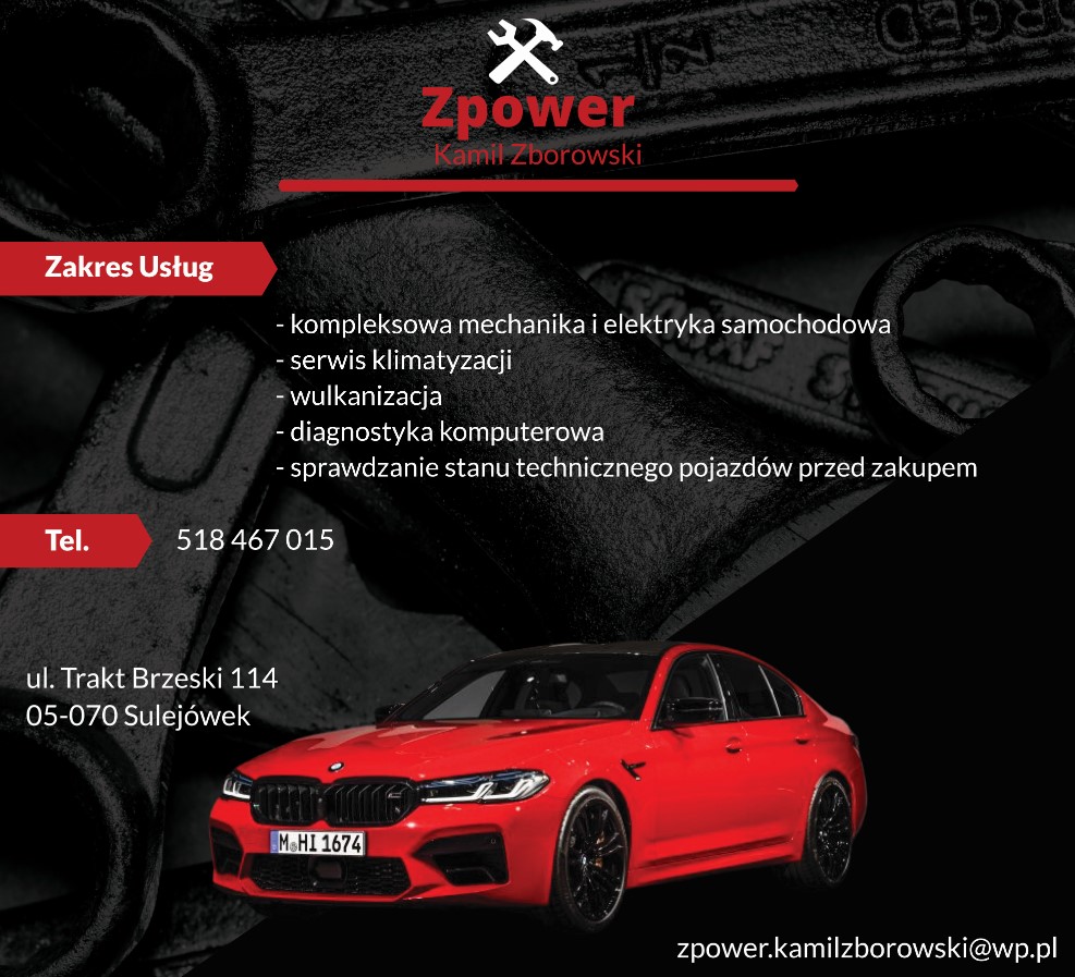 naprawa samochodów SULEJÓWEK